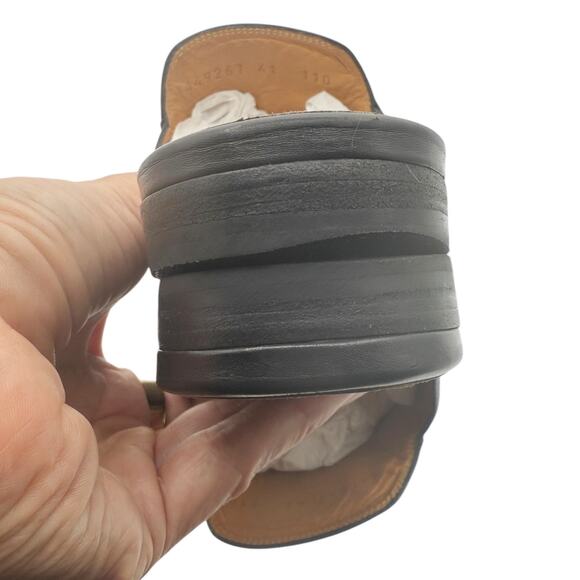 Gucci Princetown Horsebit Loafer Floral Flower Black Leather Mules EU 41 US 11 - Picture 10 of 16